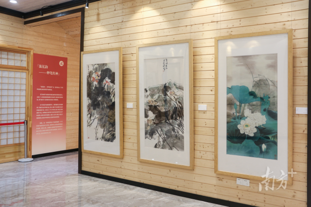 展览现场。