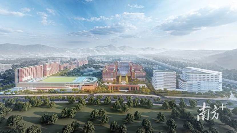 广州新华学院(广州天河校区)规划图。